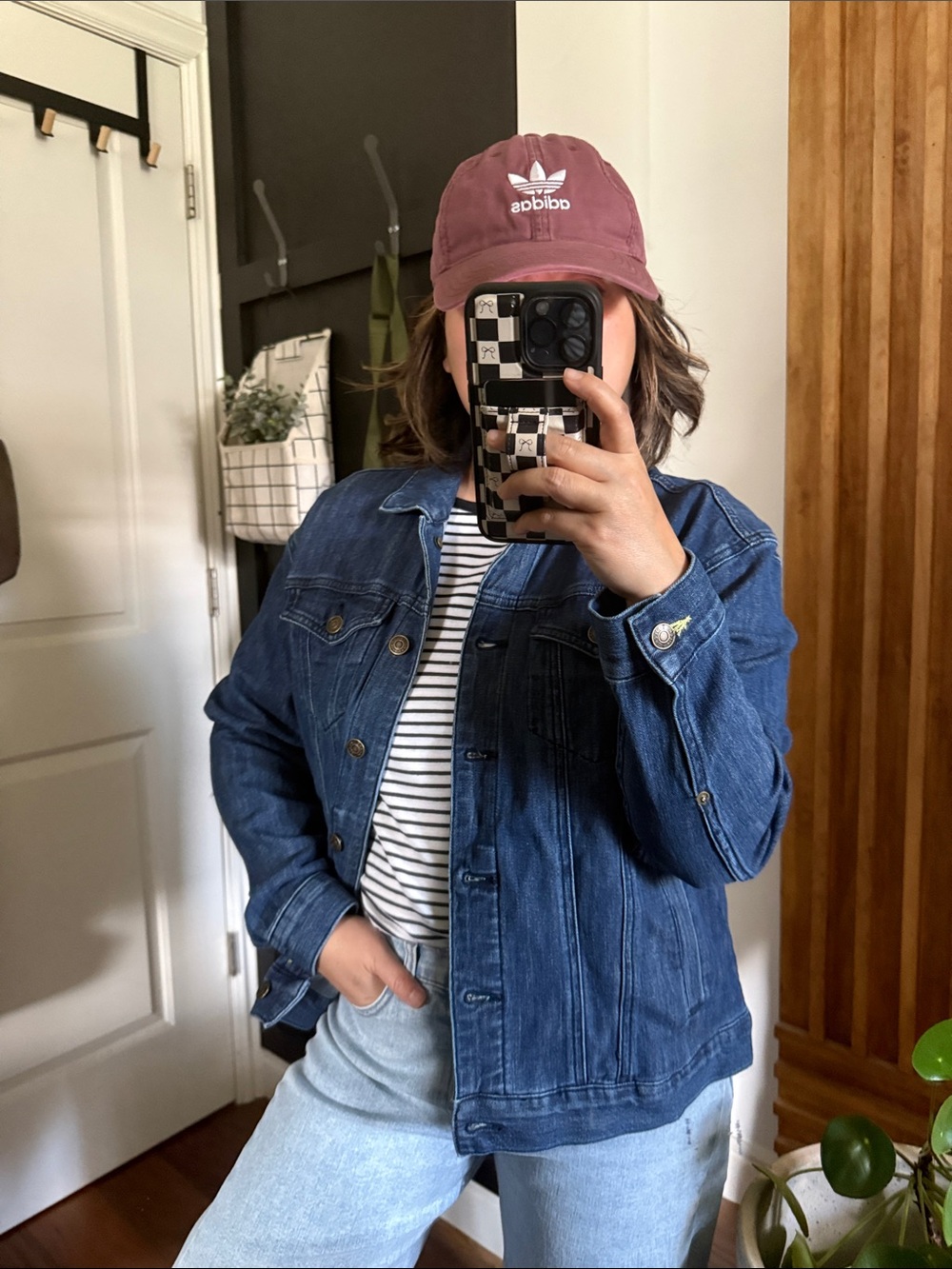 ANTHROPOLOGIE X Pilcro Farrah Relaxed Organic Cotton Denim Jacket. XS Run Big - Picture 8 of 10